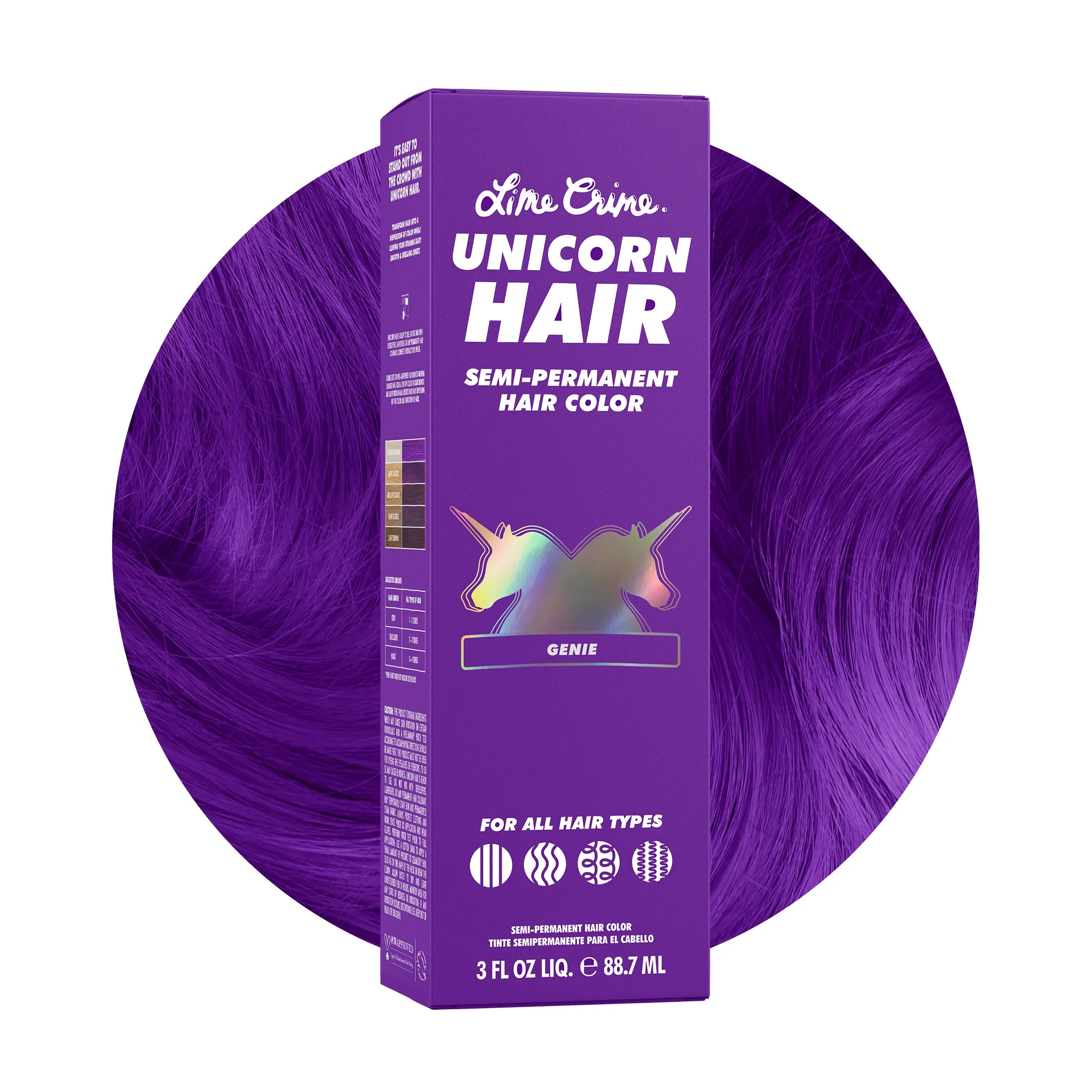 Unicorn Hair Full Coverage 3oz variant:Genie