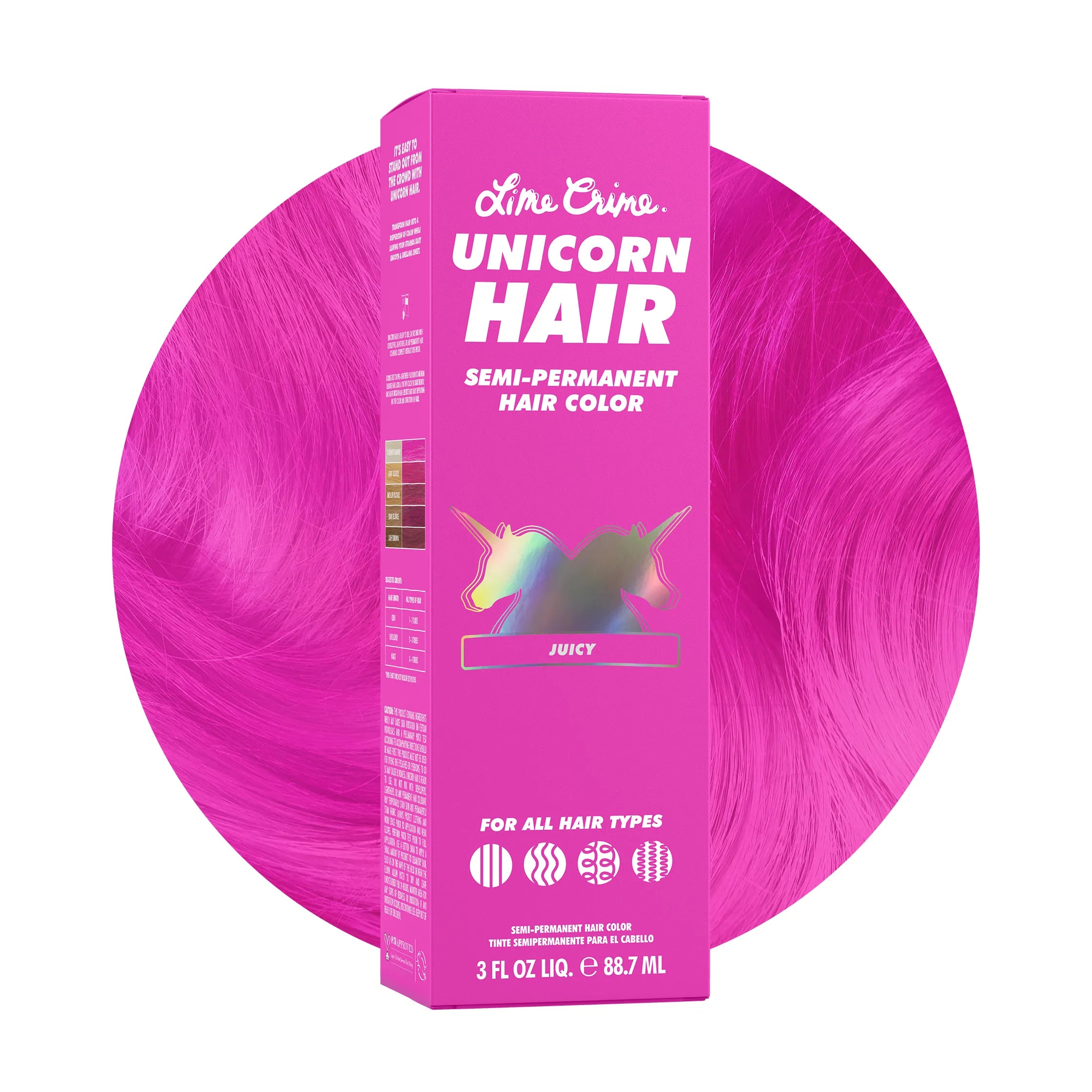 Unicorn Hair Full Coverage 3oz variant:Juicy